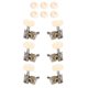 thumbnail image 1 of 6 uds. Clave de afinación de guitarra folclórica eléctrica, botones de cuerda 3L3R, máquinas de afinación de guitarra folclórica de alta resistencia, Doble Agujero, 1 of 8
