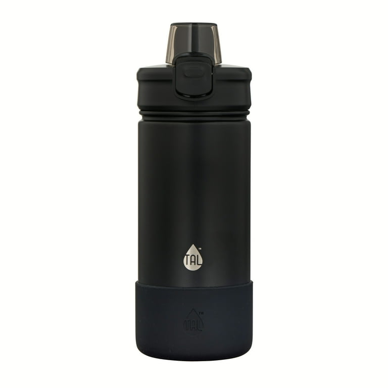 TAL Stainless Steel Ranger Push Water Bottle, Black photo 1
