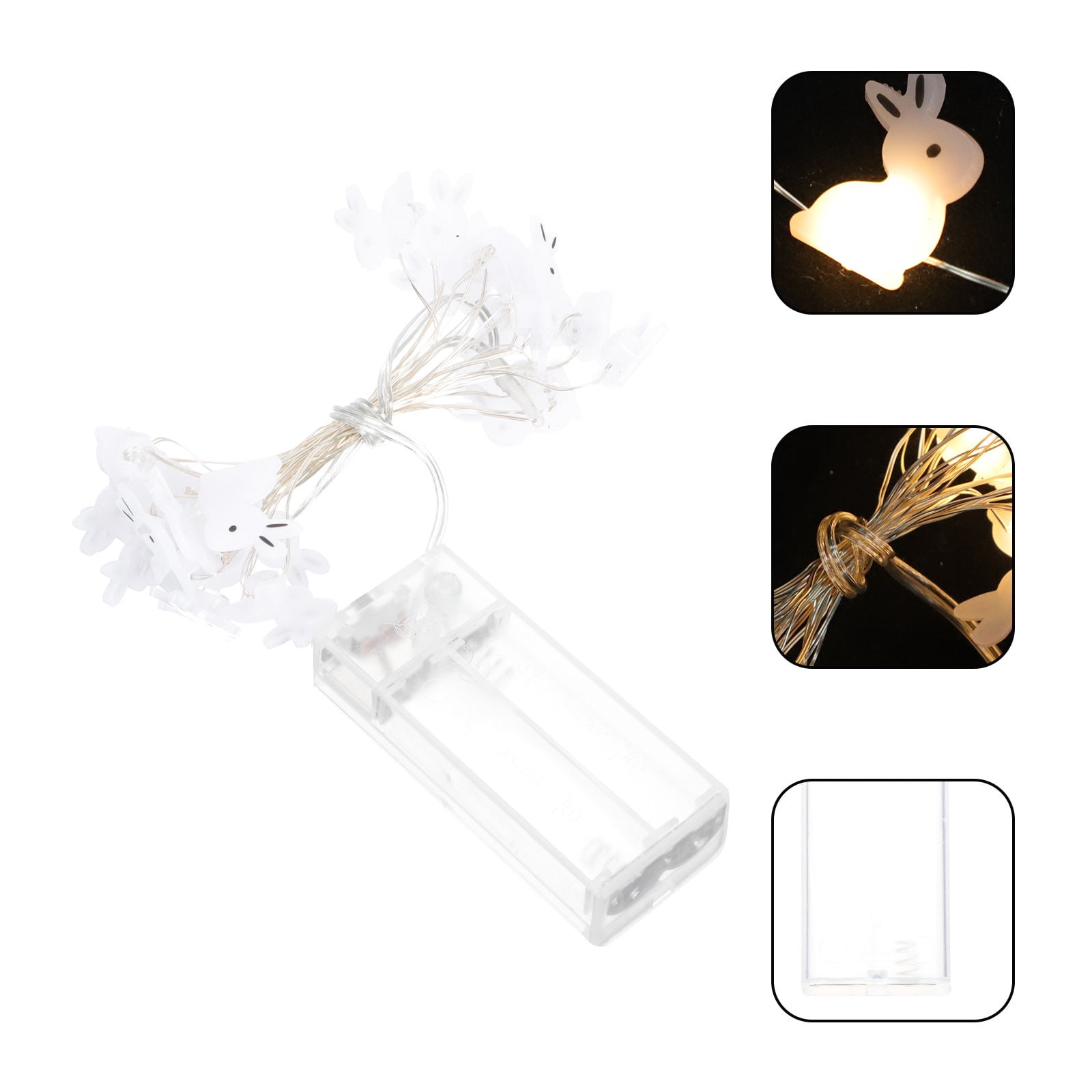 OULII Bunny Led String Lights Decorative Lighting Indoor Decoration 1Pack