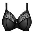 thumbnail image 3 of Elomi Zarla Stretch Lace Banded Underwire Bra (302505),36J,Black, 3 of 6