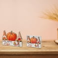 thumbnail image 2 of 5 Pc Block Set (Gnomes And Pumpkin), 2 of 3