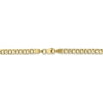 thumbnail image 4 of 14k Yellow Gold 24 Inch 3.35mm Curb Chain Necklace Pendant Charm, 4 of 9