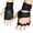 Black_XL, variant on 1 Pair Weight Lifting Gloves Wrist Wraps Support Lifting Gloves Hand Grip with Wrist Support for Women Man Weightlifting
