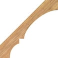thumbnail image 3 of 3 1/2"W x 42"D x 42"H Balboa Smooth Knee Brace, Western Red Cedar, 3 of 4