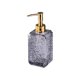 thumbnail image 2 of Dispensador de jabón líquido recargable para baño, cocina, gel de ducha, champú, loción. Envase de vidrio reutilizable con bomba, 320 ml, blanco, gris, rojo, dorado., 2 of 6