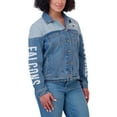 thumbnail image 4 of Women's WEAR by Erin Andrews  Atlanta Falcons Full-Button Denim Jacket, 4 of 5