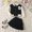 k-502Black1062, variant on SONGGE Stylish Girls Outfit Sets 2 Piece Embroidered Letter Snap Front Long Sleeve Jacket With Solid Color Pleated Skirt For Baby Toddler And Kids Fashion Back To School Comfort Clothes Sets