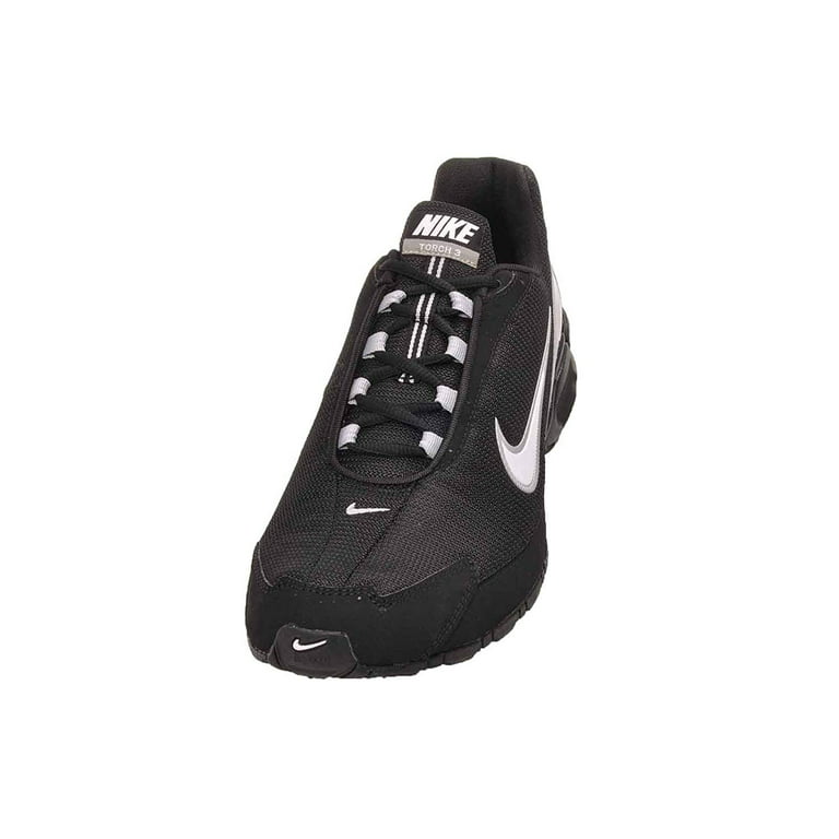 Nike Men's Air Max Torch 3 Running Shoes (8.5 M US, Black/White) -