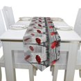 thumbnail image 4 of EREHome Eiffel Tour Table Runner 13x90 Pouces Rose Table Top Décoration, 4 of 5