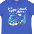 thumbnail image 4 of Inktastic My Godmother Loves Me Whale Shark Boys or Girls Toddler T-Shirt, 4 of 5