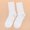 White, variant on Fashion Compression Socks for Women Unisex Sweat-absorbing And Breathable Cotton Socks, Color Short Tube Socks