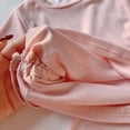 thumbnail image 4 of Paguaki Girls 2 Outfits Short Sleeve Ruched Drawstring Crewneck Tops Flare Leg Pants Summer Clothing Sets, 4 of 6