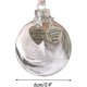 thumbnail image 3 of Adornos de bolas de Navidad, decoraciones para árboles con adornos navideños clásicos transparentes e inastillables para adornos para árboles de Navidad, 3 of 3
