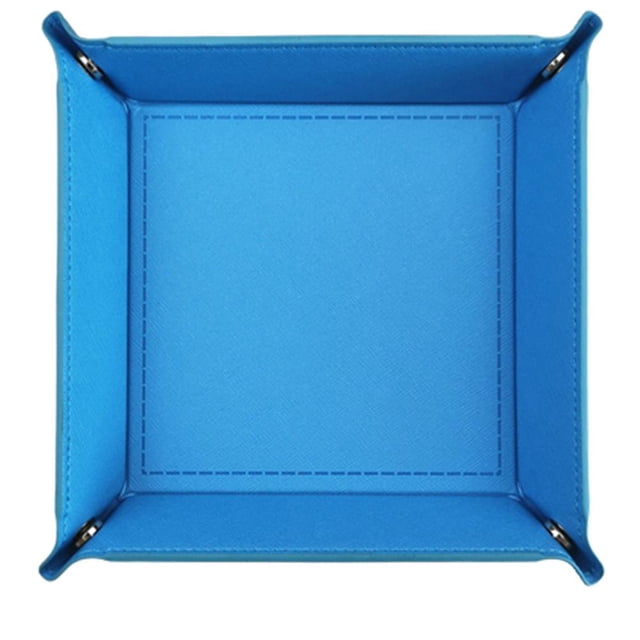 LUVCLS Bandeja portátil para dados con forma de hexágono plegable, caja de almacenamiento para dadosθÆ