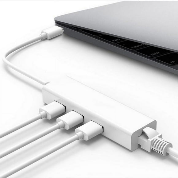 Câbles LAN Type-C vers RJ45 pour Ordinateur Portable, Adaptateur de Câble USB 3.1 vers Réseau pour Téléphone Cellulaire/disque U/routeur