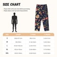 thumbnail image 2 of Pajama Pants Women, Flower print Sweatpants Soft Sleep Lounge Pants, Casual PJ Bottoms Pants with Pockets, 2 of 5