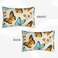thumbnail image 2 of Honeii Butterflies Decorative Throw Pillow Case - Elevate Your Couch, Sofa, or Bed with Stylish Home Decor, Perfect Gift Idea-16"x24", 2 of 6
