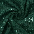 thumbnail image 4 of Plus Size Tank Tops for Women Sleeveless Round Neck Sequin Casual Tank Green XXXXXL, 4 of 6