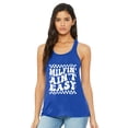 thumbnail image 5 of Milfin Aint Easy Graphic Tank Top, Unisex shirt for Men and Women, Casual Daily Wear, Skeleton Hand Design,Summer Tops,beach outfits, 5 of 6
