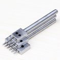 thumbnail image 3 of 5mm DIY Prong Diamond Chisel Leather Craft Tools Hole Punch Tool Set Kit (Four Holes), 3 of 8