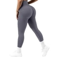 thumbnail image 5 of Yoga Pants for Women Knitted Thread Peach Hip V Waist Yoga Pants High Elastic Sports Running Fitness Pants, 5 of 5