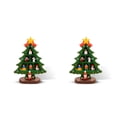 thumbnail image 4 of Moyic de Decoración de árbol de Navidad Adorno de Muñeca Centro de Decoración Metal Craft Farmhouse Type1 NO1, 4 of 6