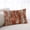 Orange, variant on Brown Abstract Throw Pillow Covers, Vintage Geometric Gradient Oil Painting Modern Soft Breathable Pillow Cases with Invisible Zipper, Queen Size Pillowcases for Couch Bed Sofa Chair 20x30 Inches