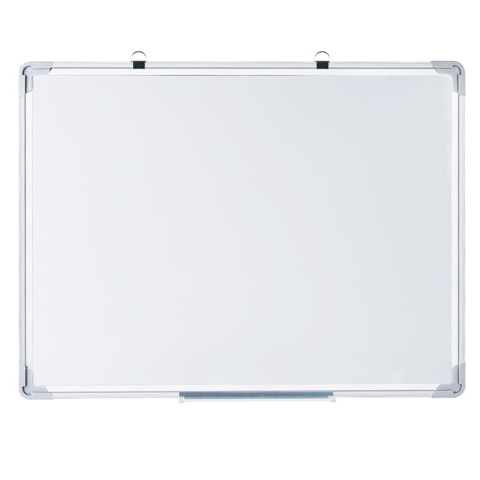 24x16" Magnetic Whiteboard Dry Erase Message Board with Tray Home Office Study 