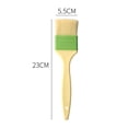 thumbnail image 6 of Farfi 3Pcs Barbecue Oil Brush High-temperature Resistant Cooking Plastic DIY Baking Bakeware Bread Cook BBQ Brush Kitchen Gadgets (Wooden Color), 6 of 13