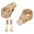 thumbnail image 4 of Pure Copper Battery Terminal Positive Negative Wire Connector Clamp Good Conductivity Universal, 4 of 5