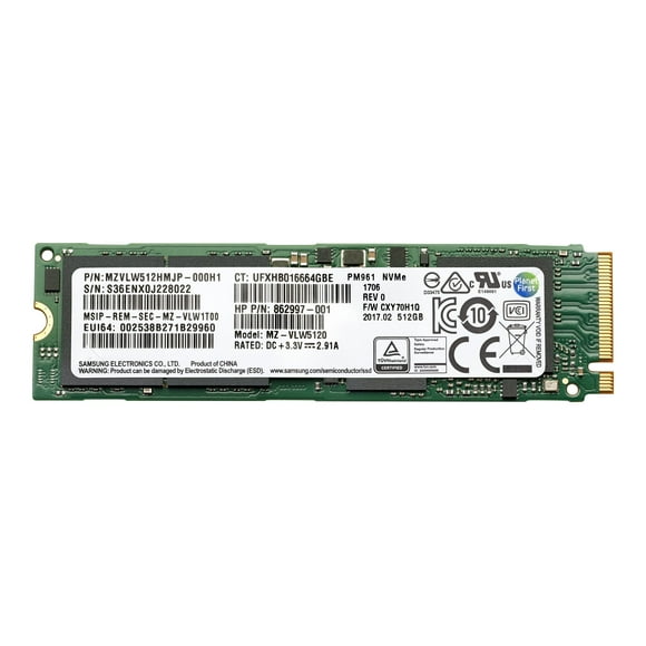 HP - SSD - 512 GB - internal - M.2 2280 - PCIe 4.0 x4 (NVMe) - for HP Z1 G8, Z1 G9; Elite 600 G9, 800 G9; EliteOne 800 G8; Pro 260 G9, 400 G9; ProDesk 405 G8