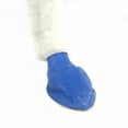 PawZ Rubber Dog Boots and Paw Protectors 12pk x2, Medium Blue Dog