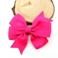 thumbnail image 3 of 15 Colors 3-inch Boutique Hair Bows Girls Kids Alligator Clip Grosgrain Ribbon Hair Clips (Mixed Color), 3 of 5