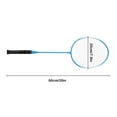 thumbnail image 3 of 2 Player Badminton Racket Set Indoor Outdoor Sports Students Children Practice Badminton Racquet with Cover Bag, 3 of 7