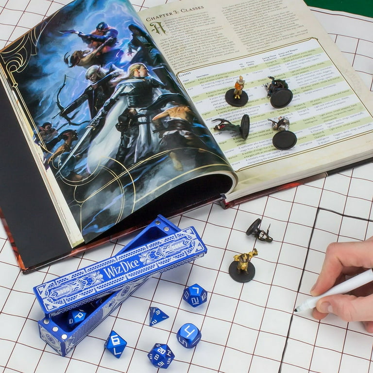 Ensemble de dés en polyèdre transparent multi-faces en acrylique Petit jeu de rôle Jeu de table Cube Portable Petite décoration
