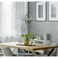 thumbnail image 4 of Westinghouse 6333600 Stella Mira Six-Light Indoor Chandelier, Barnwood and Oil Rubbed Bronze Finish, 4 of 5