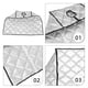 thumbnail image 3 of TABLETREANDS Funda Para Calentador De Agua Con Material Aislante Y Función Antihumedad En Acabado Plata, 3 of 6