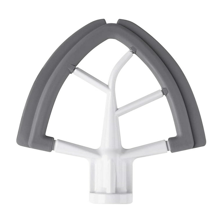 Flex Edge Beater for KitchenAid Mixer 4.5/5 qt Bowl Tilt-Head Stand Mixer Mixer Accessory Flat Edge Beater Paddle with Both-Sides Flexible Silicone