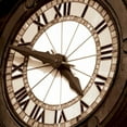 thumbnail image 2 of Hall, Doug 26x26 White Modern Wood Framed Museum Art Print Titled - Clock II, 2 of 4