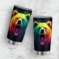 thumbnail image 1 of Vaso de viaje Oasisdream Oasisdream 600 ml de acero inoxidable, 1 of 6