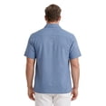 thumbnail image 5 of Havanera Men’s & Big Men’s Floral Jacquard Short-Sleeve Button-Down Resort Shirt, Sizes S–5XL, 5 of 8