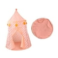 thumbnail image 4 of Vaveren Kids Play Tent Child Castle Play Tent for Playgrounds Daycare Birthday Party Pink, 4 of 8