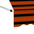 thumbnail image 4 of vidaXL Retractable Awning with Hand Crank Sunshade Shelter for Patio Outdoor, 4 of 6