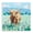 Blue Sky Highland, variant on Stupell Industries Flower Truck in Antique Blue Black Framed Floater Canvas Wall Art, design by Kim Allen