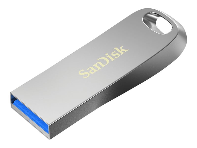 SanDisk 64GB Ultra Luxe USB 3.1 Type A Flash Drive - 64 GB - USB 3.1 Type A - 5 Year Warranty