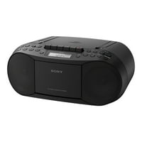Boomboxes Walmart Com - product image sony cfd s70blk stereo cd cassette boombox