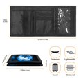 thumbnail image 6 of CHAQLIN Polyester Fabric Children's Trifold Wallet with Blue Flame Soccer Decoration , Lightweight Youth Purse for Outdoor Sports, 6 of 7