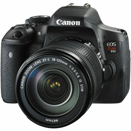 Canon EOS Rebel T6i DSLR Camera with 18-135mm Lens