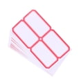 thumbnail image 1 of WASHWEPE 240Pack Paper Labels Stickers PVC Sticky Name Tags for Classroom Use, 1 of 4