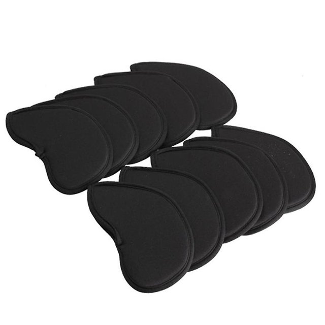 10 Uds. Funda protectora de cabeza de hierro para palos de Golf reutilizada con etiqueta de número ZefeiWu 8390615056083